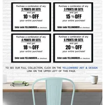 Kids Reading and Learning Wall Art Posters Print Set, Unique Motivational Decor for Kids Bedroom, Toddler and Child Room, Home School Classroom, Library - Gift for Teachers, Moms, Dads, 8x10 Photos