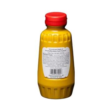 Buffalo's Own Weber's Brand Horseradish Mustard Squeeze Bottle 12oz.