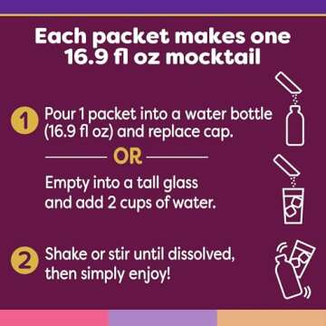 Crystal Light Mixology Variety Pack Powdered Drink Mix, 9 single serve packets per Box