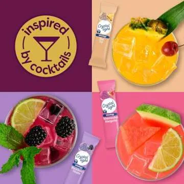 Crystal Light Mixology Variety Pack Powdered Drink Mix, 9 single serve packets per Box