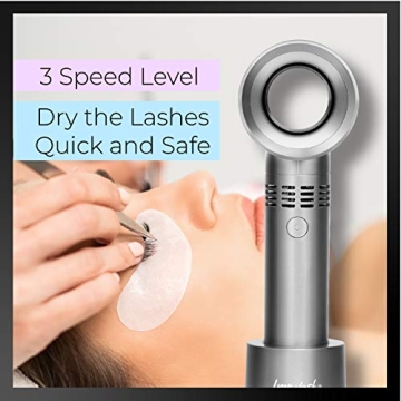 Lyon Lash Portable Bladeless Mini Fan for Eyelash Extensions
