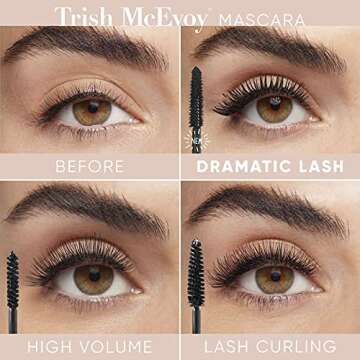 Trish McEvoy High Volume Mascara, Black, 0.18 oz / 5 g