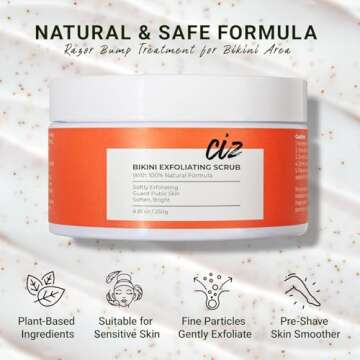 Bikini Area Exfoliator - Smooth Skin Solution for Women