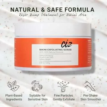 Bikini Area Exfoliator - Smooth Skin Solution for Women