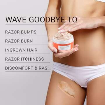 Bikini Area Exfoliator - Smooth Skin Solution for Women