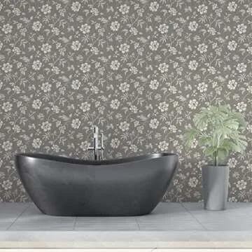 KAMTAIVOY Floral Peel and Stick Wallpaper for Home Decor