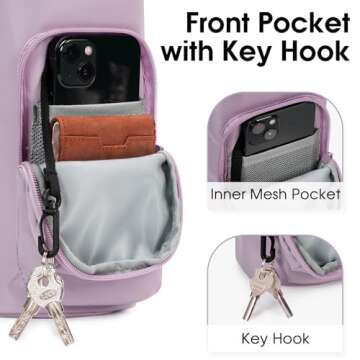 Ceneda Water Bottle Carrier Bag with Phone Pocket 32oz 40oz Tumbler Insulated Water Bottle Holder wi...