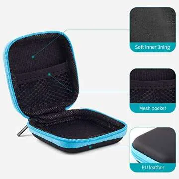 Sunguy Earbud Case Pack - Stylish & Portable Storage Solution