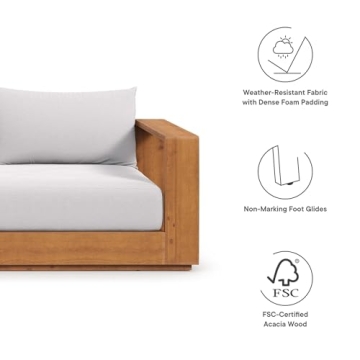 Modway Tahoe Outdoor Patio Sofa - Stylish & Durable Seating