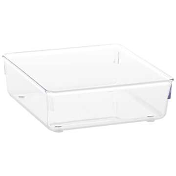 iDesign 52630M2 Kitchen Drawer Organizer for Silverware InterDesign Linus, Large, 2 Count