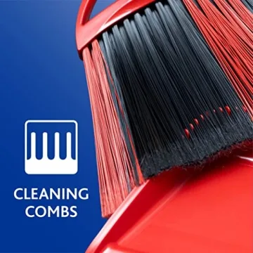 O-Cedar One Sweep Broom with Step-On Dustpan for Efficient Cleaning