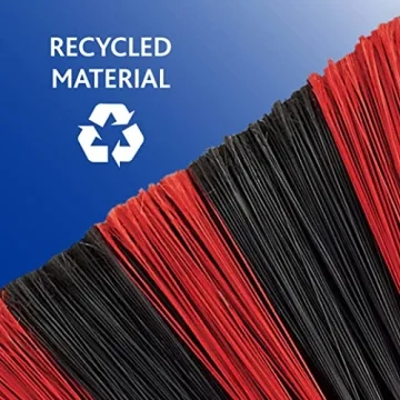 O-Cedar One Sweep Broom with Step-On Dustpan for Efficient Cleaning