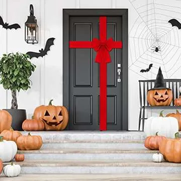 WILLBOND Christmas Ribbon Bow for Festive Decor