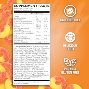 Caffeine Free EHP Labs OxyShred Non-Stimulant Pre-Workout 60 Servings