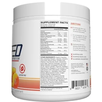 Caffeine Free EHP Labs OxyShred Non-Stimulant Pre-Workout 60 Servings
