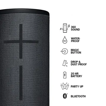 Ultimate Ears MEGABOOM 3 Bluetooth Speaker 360° Sound