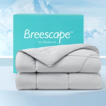 Bedsure Breescape Cooling Comforter King - Ultimate Sleep Solution for Hot Sleepers