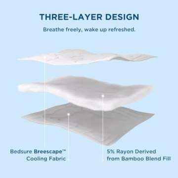 Bedsure Breescape Cooling Comforter King for Hot Sleepers