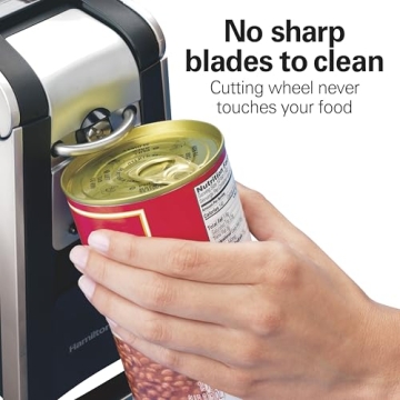 Hamilton Beach Electric Automatic Can Opener with Touch Control