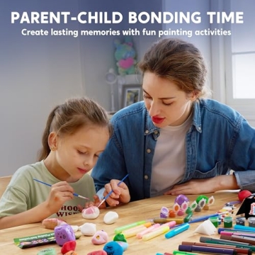 Glow in the Dark Rock Painting Kit for Kids