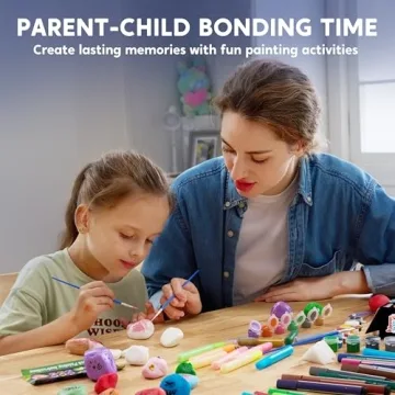 Glow in the Dark Rock Painting Kit for Kids