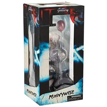DIAMOND SELECT TOYS It Chapter Two: Pennywise Gallery PVC Figure, 10 inches