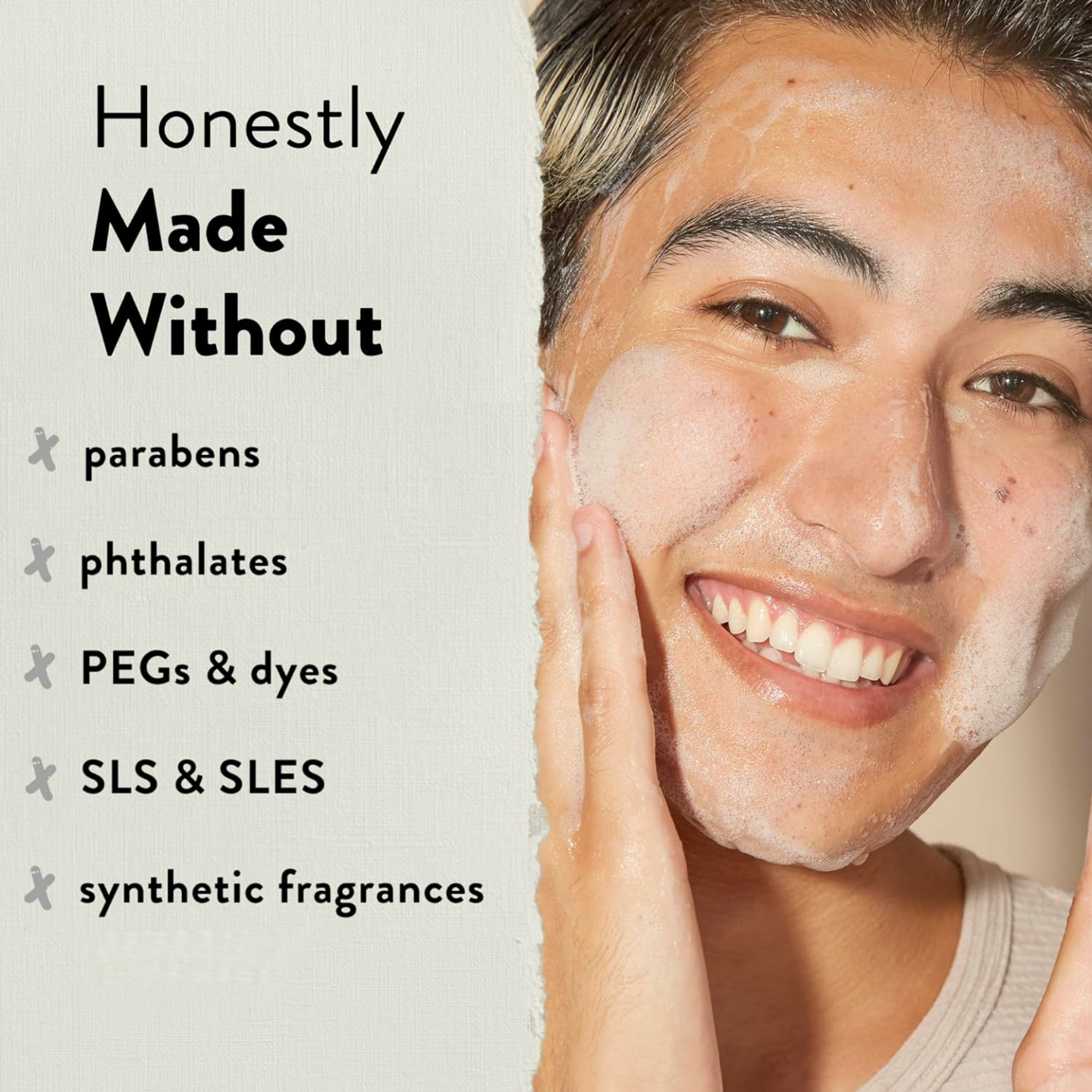 Honest Beauty Gentle Gel Everyday Face Cleanser | Calms + Refreshes, Sensitive Skin Friendly | Chamomile + Calendula Extracts | EWG Verified + Cruelty Free | 5 fl oz