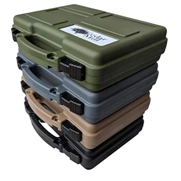 Durable TSA Approved Hard Lockable Gun Case for Handguns