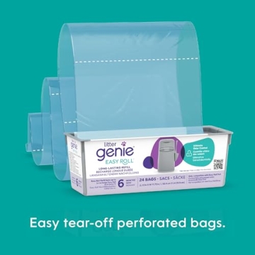 Litter Genie Easy Roll Pail for Odor Control Disposal