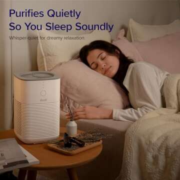 LEVOIT Air Purifier for Home Bedroom - Compact & Quiet