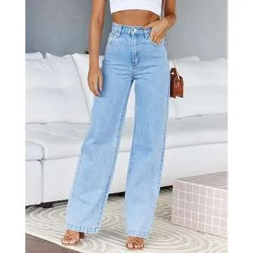 Cicy Bell High Waisted Jeans for Women | Casual Comfort