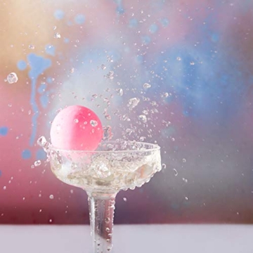 Talking Tables Prosecco Pong Drinking Party Game Includes Balls | Games for Bachelorette Party, Girls Night, Birthday, Bridal Shower, NYE, Christmas, 12 Glasses