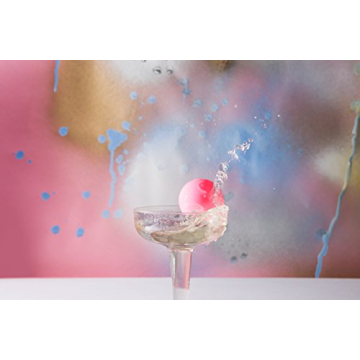 Talking Tables Prosecco Pong Drinking Party Game Includes Balls | Games for Bachelorette Party, Girls Night, Birthday, Bridal Shower, NYE, Christmas, 12 Glasses