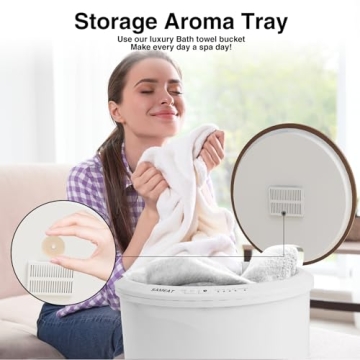 SAMEAT Large Towel Warmer for Cozy Bath Experience