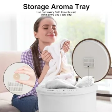 SAMEAT Large Towel Warmer for Cozy Bath Experience