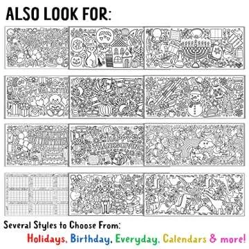 Tiny Expressions Dinosaur Birthday Coloring Poster