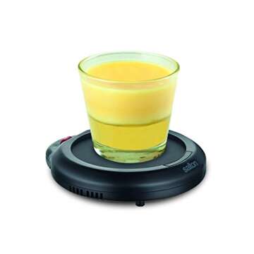 Salton SMW12BK Mug Warmer for Perfect Beverage Temperature