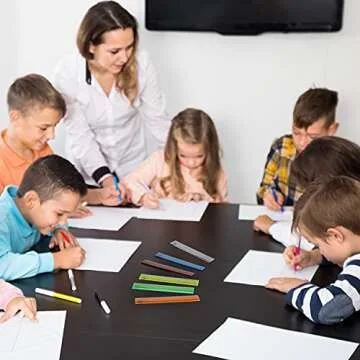 Mr. Pen-, 6 inch, 6 Pack, Assorted Colors. Clear, Rulers for School, with Inches and Centimeters for Kids, Plastic, Small