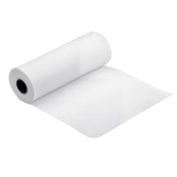 Headrest Exam Table Paper - 8''x225’ [2 Pack] Disposable White Smooth Medical Barrier Cover Roll – Narrow 8 inch Paper Rolls for Spas, Daycares, Doctors, Chiropractors, Examination and Massage Tables