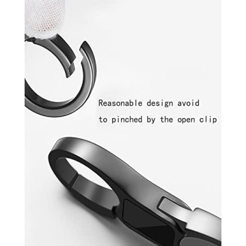 Durable Idakekiy Key Chain with Quick Release and Rings