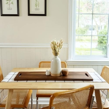 Large Acacia Serving Board for Entertaining and Hosting