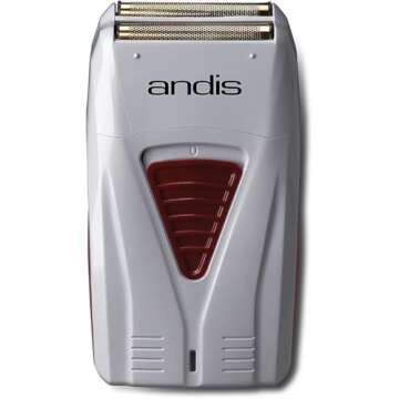 Andis 17150(TS-1) Pro Foil Lithium Titanium Foil Shaver, Cord/Cordless, Gray