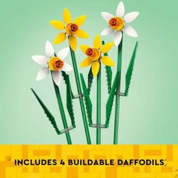 LEGO Daffodils - Creative Building Toy for All Ages