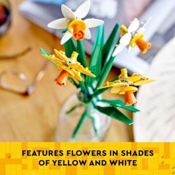 LEGO Daffodils - Creative Building Toy for All Ages