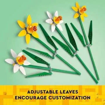 LEGO Daffodils - Creative Building Toy for All Ages