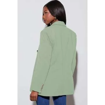 Stylish Dokotoo Women's Double Breasted Blazer Jackets