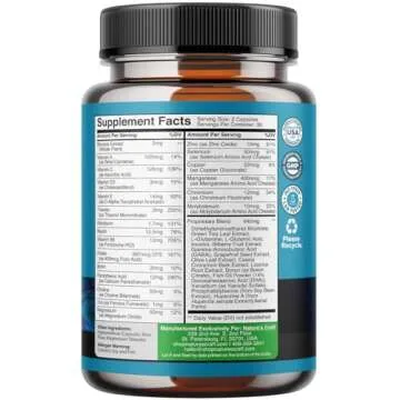 Nootropics Brain Support Supplement - Mental Focus Nootropic Memory Supplement for Brain Health & an...