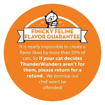 ThunderWunders Cat Calming Chews | Vet Recommended to Help Reduce Situational Anxiety | Great for Ve...