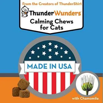 ThunderWunders Cat Calming Chews | Reduce Anxiety for Cats