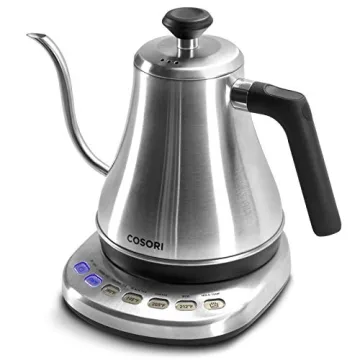 COSORI Electric Gooseneck Kettle with 5 Variable Presets, Pour Over Kettle & Coffee Kettle, 100% Sta...